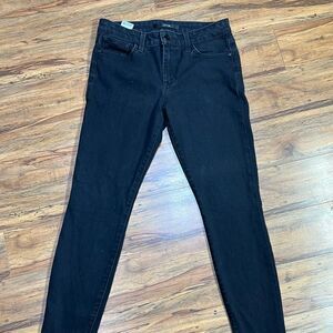 Joe's Jeans Women's Size 27 Black Low-Rise Charlene Wash Skinny Jeans.